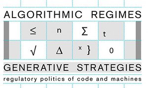 Algorithmische Regime und generative Strategien | Zur regulatorischen Politik maschineller Abläufe mit Matthew Fuller und Graham Harwood
 
 Vortrag in Englischer Sprache