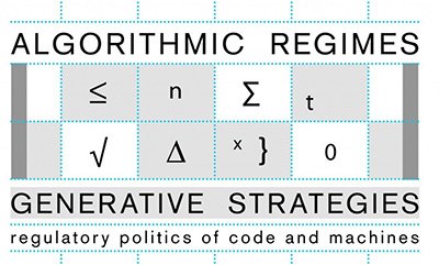 Algorithmische Regime und generative Strategien | Zur regulatorischen Politik maschineller Abläufe mit Matthew Fuller und Graham Harwood
 
 Vortrag in Englischer Sprache