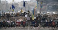 Still aus Sergei Loznitsas Film [em], Maidan, 2014 [/em]