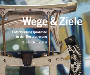 Die 24. Tagung des Österreichischen Restauratorenverbandes (ÖRV) mit dem Titel "Wege &amp; Ziele" widmet sich den verschiedenen Aspekten von Entscheidungsprozessen, die bei der Restaurierung von Kunst und Kulturgut heute eine zentrale Rolle spielen.