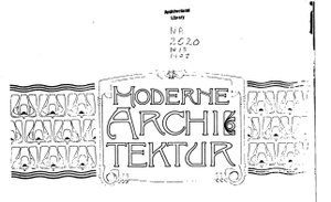 Die Texte von Otto Wagner zur „Modernen Architektur“ und der „Großstadt“ werden von Lehrenden und Studierenden des IKA | Institut für Kunst und Architektur an der Akademie der bildenden Künste Wien neu gelesen und mit anderen Texten von Architekten und Architektinnen des 20. und 21. Jahrhunderts konfrontiert.