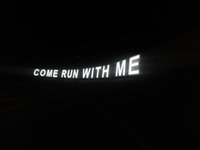 Come Run With Me, Installation view: Pista 500 at Pinacoteca Agnelli, Turin, 2024, Photo: Studio Monica Bonvicini © Monica Bonvicini and VG Bild-Kunst