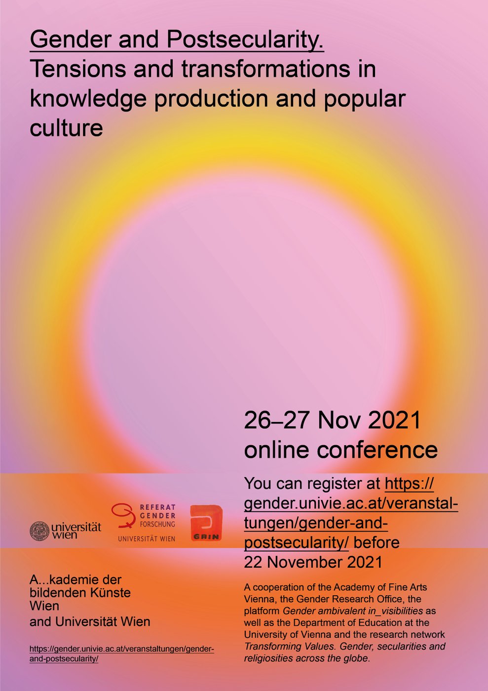 reins Five Part Gender and Postsecularity. Tensions and transformations in knowledge production and popular culture – A...kademie der bildenden Künste Wien reins Five Part Gender and Postsecularity. Tensions and transformations in knowledge production and popular culture – A...kademie der bildenden Künste Wien