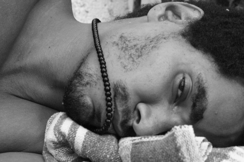 Luis Manuel Otero Alcántara of the San Isidro Movement (1 of 2 members who remain imprisoned in Cuba), 2021, Photo credit: Katherin Bisquet