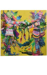 Stencil-basierte Street Art