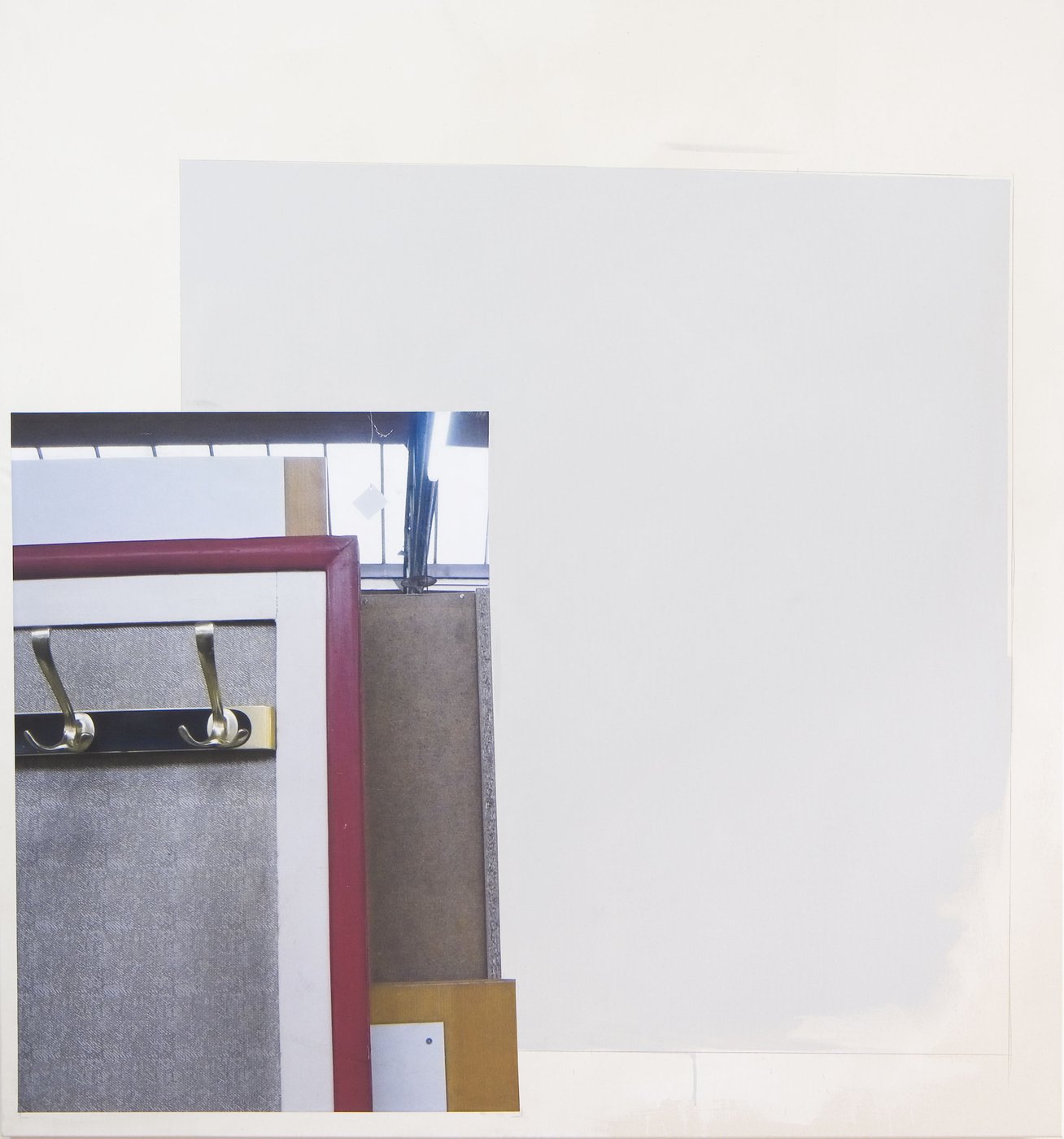 
   Jörg Reissner,
   
    carla
   
   2011
   
   Acryl, Farbdruck auf Papier, Leinwand
   
   150 x 140 cm
  
