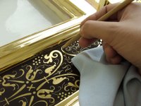 Workshop zum Kunsthandwerk des Vergoldens      Mit Vergoldermeisterin Veronika Laurer