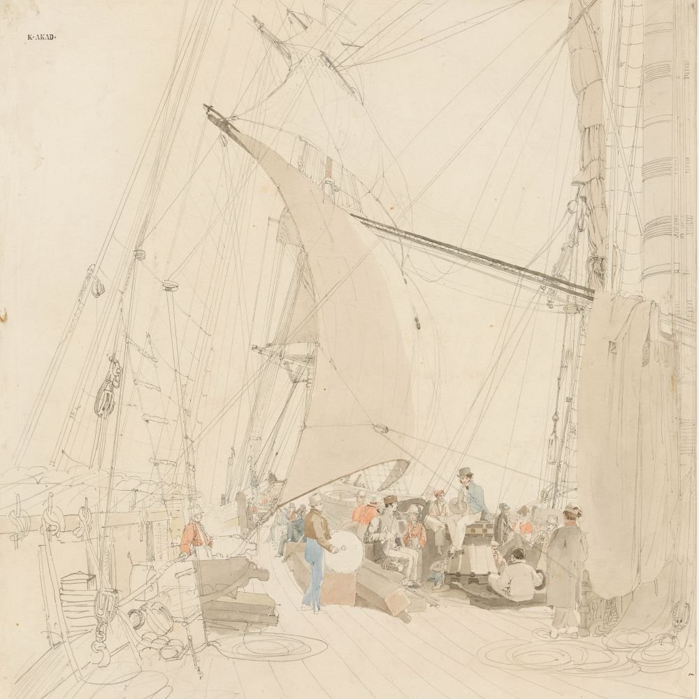 Führung durch die Ausstellung des Kupferstichkabinetts     THOMAS ENDER - Von Triest nach Rio de Janeiro    (bis 18.02.2018)