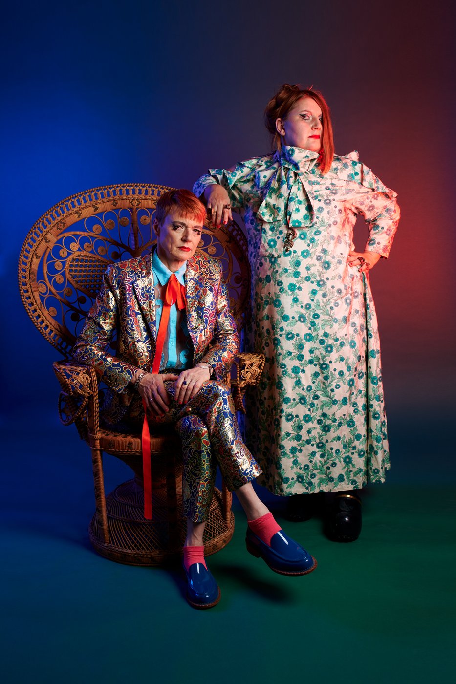 Foto der zwei Künstler_innen