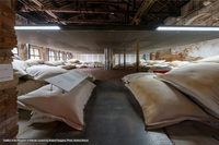 Pavillion of the Kingdom of Bahrain curated by Andrea Faraguna. Photo: Andrea Avezzu.