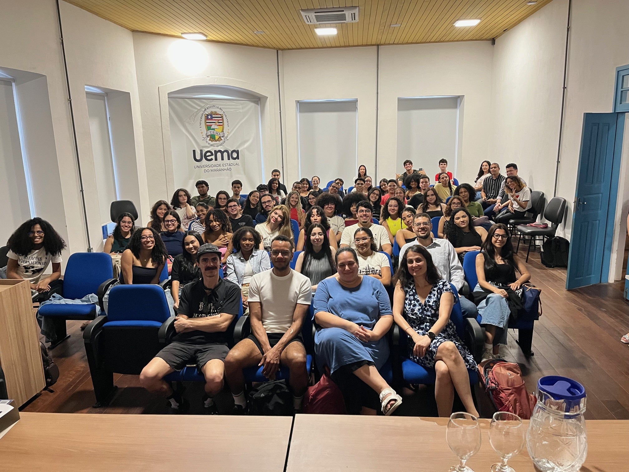 Die Akademie stellt sich bei Studierenden der UEMA vor, Foto: International Office
