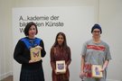 Die Preisträgerinnen (v.l.n.r.: Ana de Almeida, Zahra Khalid Mirza, Ingrid Cogne), Foto: Büro für Öffentlichkeitsarbeit