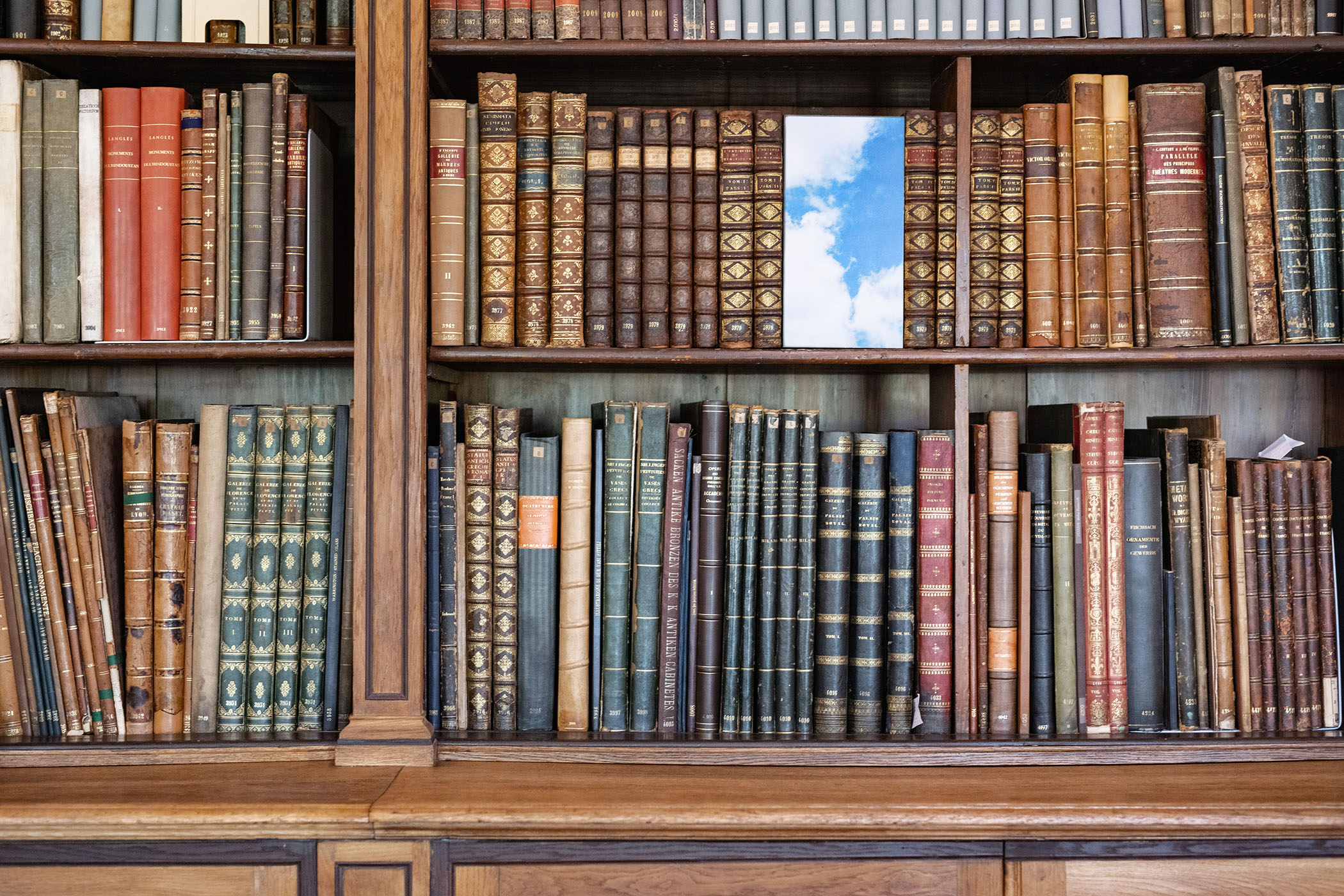 Robert Vanis, [em]back of a book[/em], Ausstellungsansicht 2025; Foto: Robert Vanis