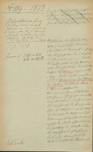 Zahlreiche Dokumente im Universitätsarchiv belegen die zunächst ablehnende Haltung der Akademie der bildenden Künste Wien gegenüber der Zulassung von Frauen zum Studium. Das erste Dokument stammt aus dem Jahr 1872.