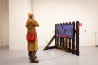 Ausstellungsansicht [em]Margins of the Visible[/em], AVU Gallery Prag, Foto: Radek Dětinský