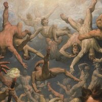© Cornelis van Haarlem,The Fall of the Titans (detail), 1588-1590, Statens Museum for Kunst, København.