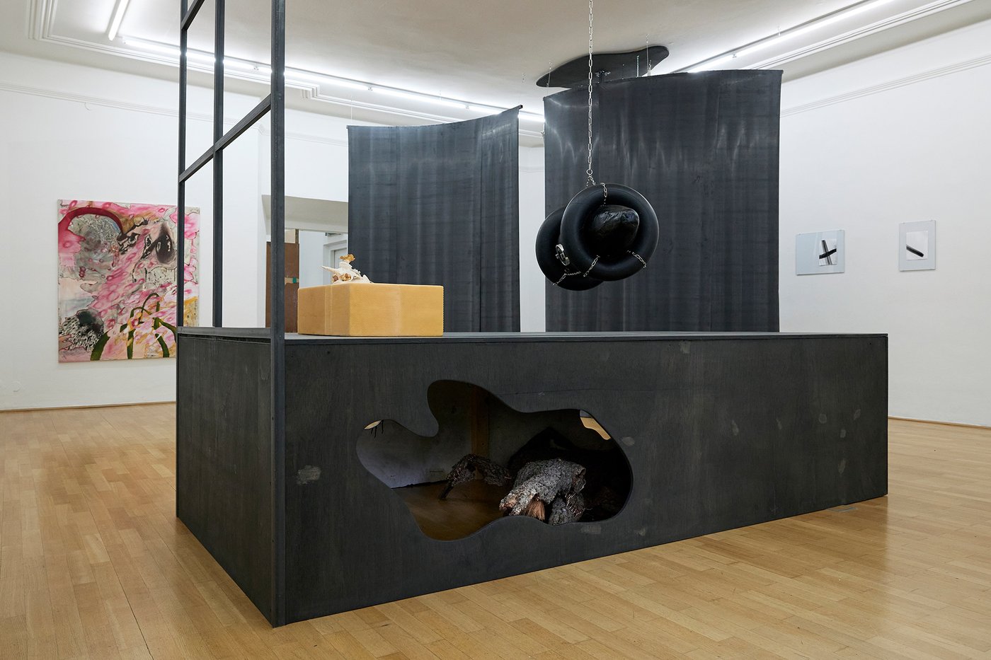 installation view in a room