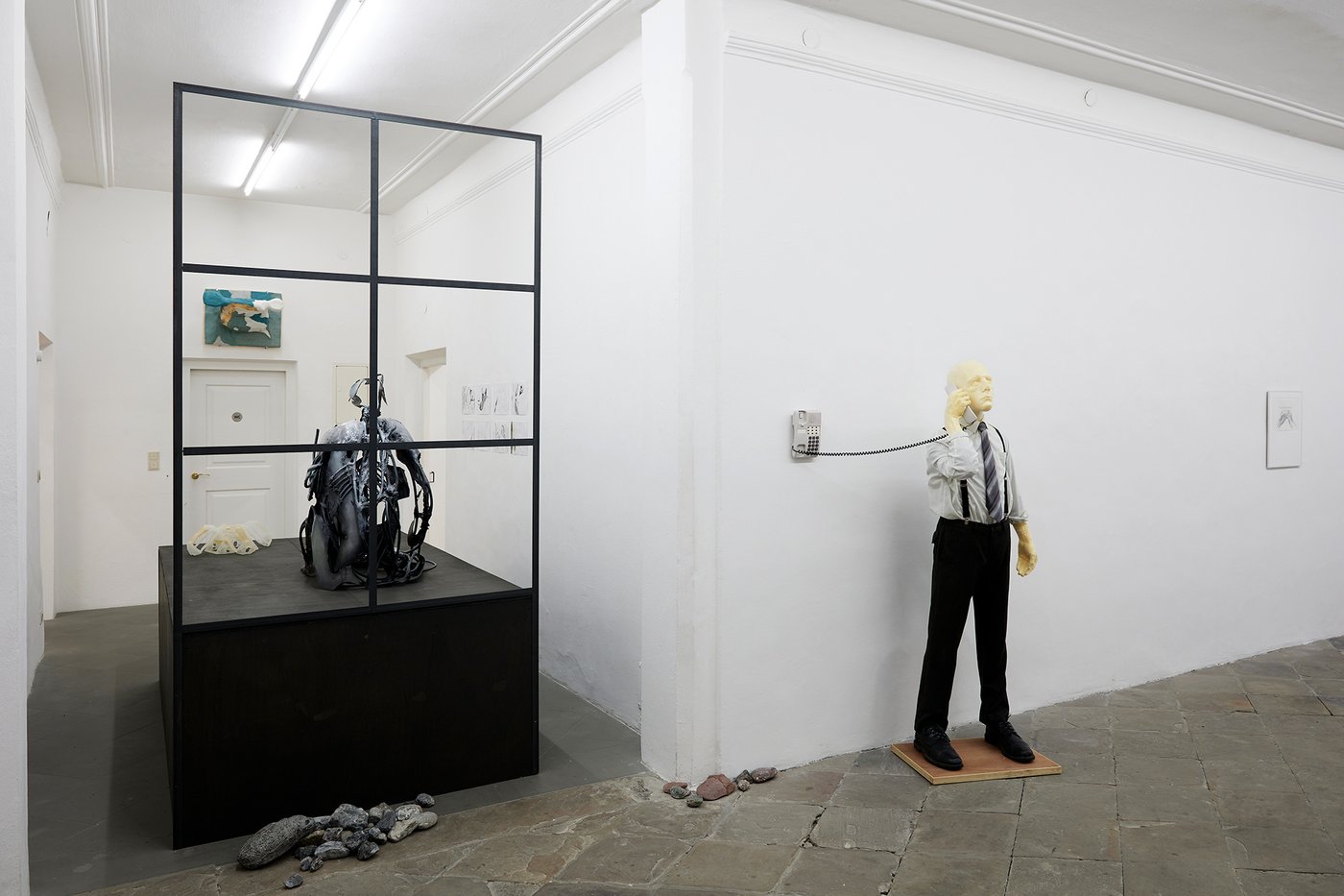 installation view in a room