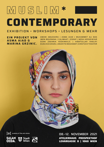Exhibition, workshops, lectures and more. Concept and curated by Asma Aiad, BA, with the kind support of Prof. Dr. Marina Grzinic and the Studio for Conceptual Art (Post-conceptual art practices /PCAP)