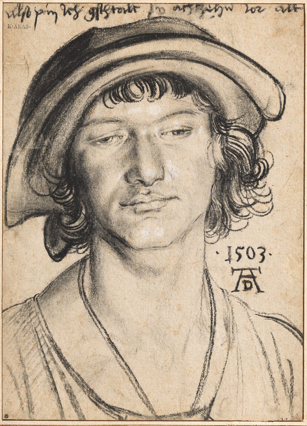 a drawing of a man