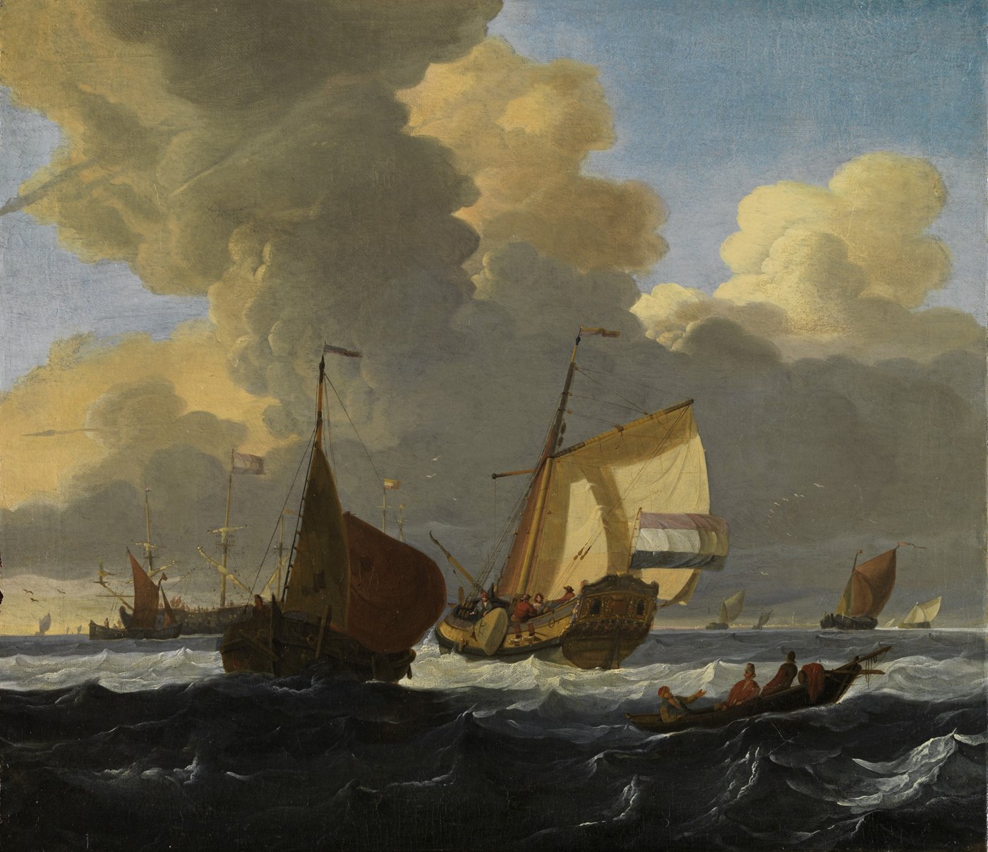 Wigerus Vitringa, [em]Bewegte See[/em], 1690 © Paintings Gallery of the Academy of Fine Arts Vienna