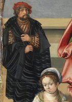 Lucas Cranach the Elder, The Holy Kinship (detail), 1510–1512 © Paintings Gallery of the Academy of Fine Arts Vienna
