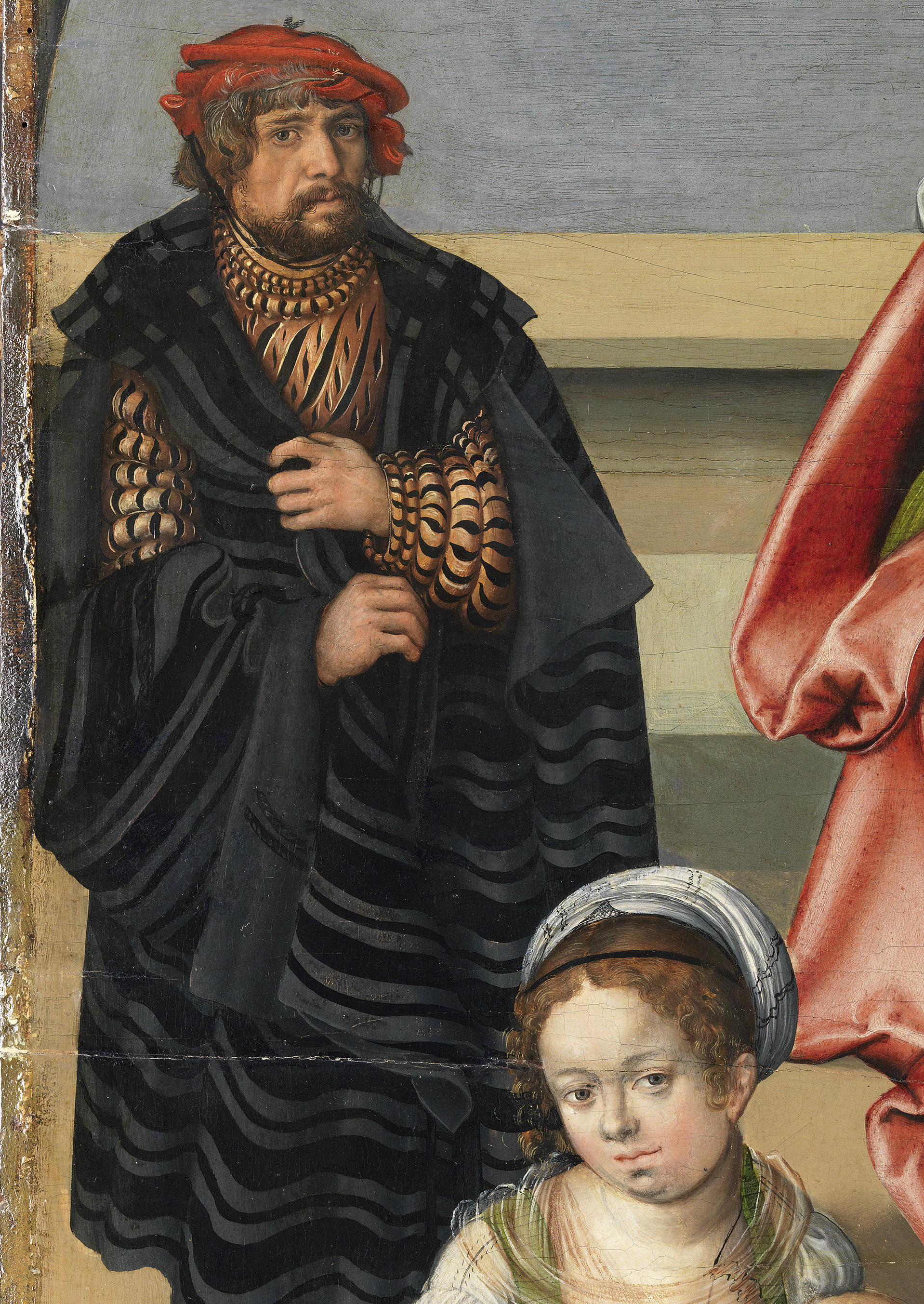 Lucas Cranach the Elder, The Holy Kinship (detail), 1510–1512 © Paintings Gallery of the Academy of Fine Arts Vienna