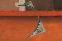 eine rotes Gemäldedetail