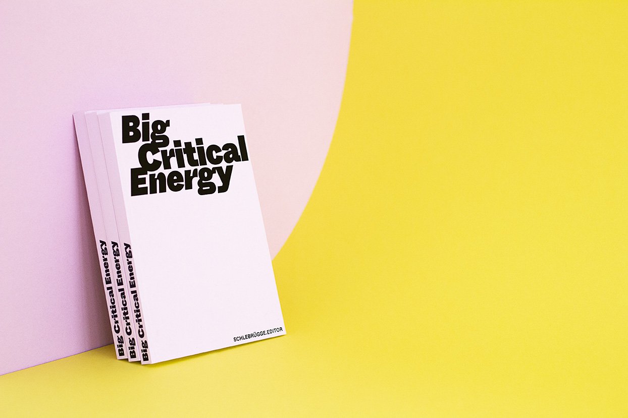 The MA Critical Studies is excited to announce the release of the publication
 
  Big Critical Energy
 
 with contributions by students, graduates and teachers of the Academy of Fine Arts Vienna!