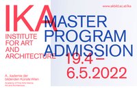 Admission Examination Master in Architecture for study year 2022/2023