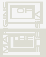 Poster [em]Margins of the Visible[/em], Akademie výtvarných umění, 2025