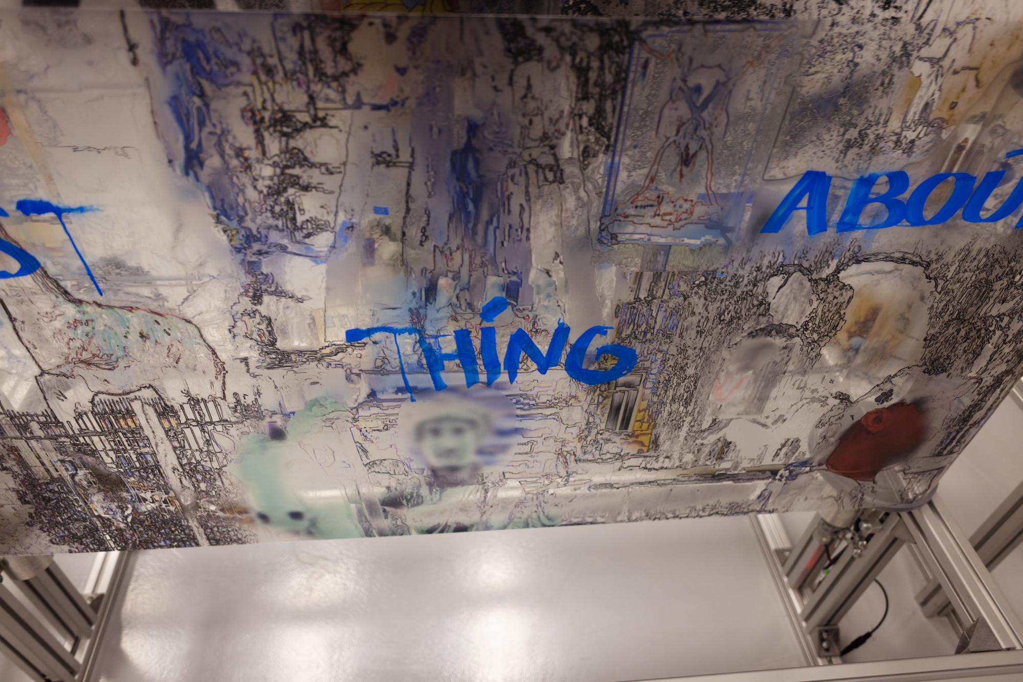 Exhibition view [em]Margins of the Visible[/em], AVU Gallery Prague, Photo: Radek Dětinský