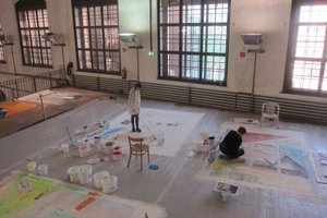 theatre painting course in studio
