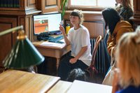 Introduction to the Use of the Library, Impression, 10 Oct 2024; photo: Joanna Pianka